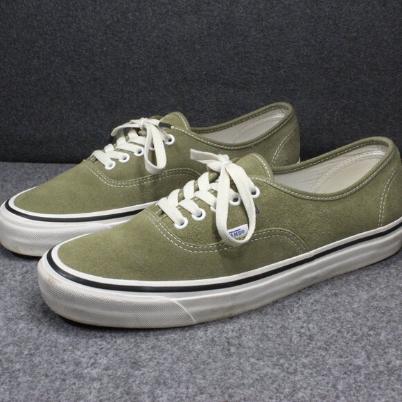 Vans Authentic 44 Dx Anaheim Factory 721278 Olive OG Suede, Mens Size 12 - Picture 1 of 12